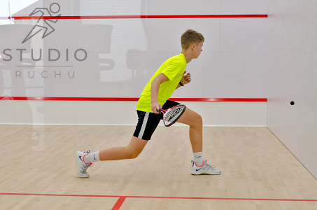 Trening squash z trenerem w klubie Studio Ruchu Suwałki